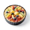 Maclia Tart Pan 9 Inch Removable Bottom Carbon Steel-4