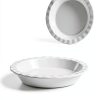 LE TAUCI Ceramic Pie Dish Fluted Oven Safe Baking Pan-4