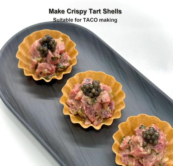 Yamteck Tart Pans Non Stick Carbon Steel Dishwasher Safe-8