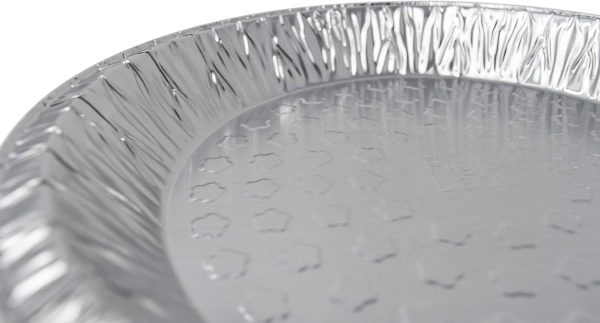 Fig Leaf Aluminum Pie Pans Disposable Oven Safe 9-Inch-4