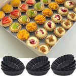 Yamteck Tart Pans Non Stick Carbon Steel Dishwasher Safe-0