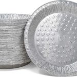 Fig Leaf Aluminum Pie Pans Disposable Oven Safe 9-Inch-0