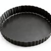 Maclia Tart Pan 9 Inch Removable Bottom Carbon Steel-1