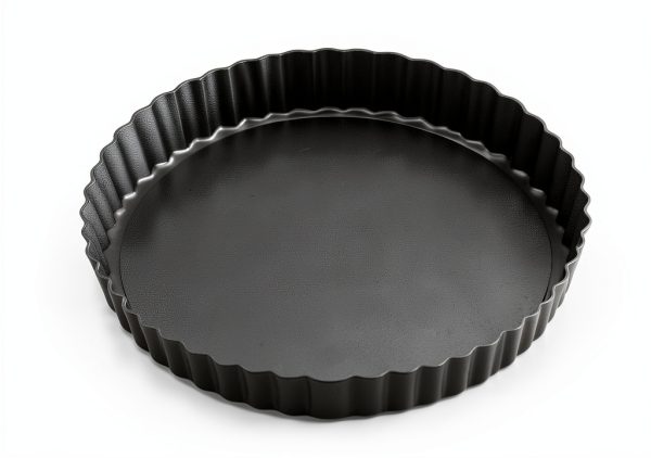 Maclia Tart Pan 9 Inch Removable Bottom Carbon Steel-1