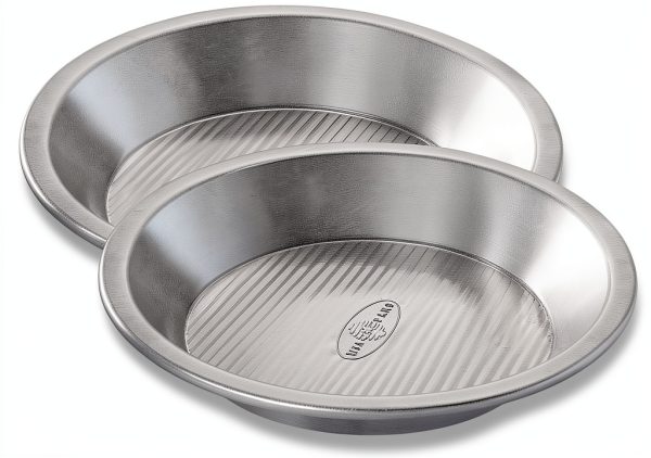 USA Pan Pie Pan Set Aluminized Steel Nonstick Bakeware-0