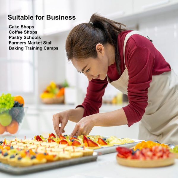 Yamteck Tart Pans Non Stick Carbon Steel Dishwasher Safe-4