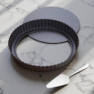 Yamteck Tart Pans High Carbon Steel Non-Stick Baking-0
