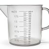EISCO Polypropylene Measuring Jug 2000ml Lab Pitcher-0
