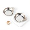 Aysatogc Stainless Steel Scale Pan 2pcs Heavy Duty-6