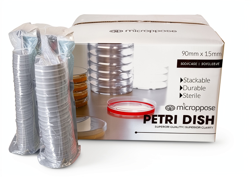 Installing Lab-Grade Petri Dishes by Myco Labs on a lab bench