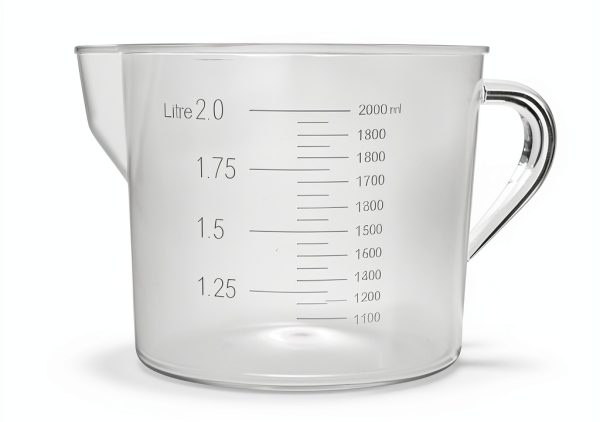 EISCO Polypropylene Measuring Jug 2000ml Lab Pitcher-1
