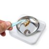 Aysatogc Stainless Steel Scale Pan 2pcs Heavy Duty-4