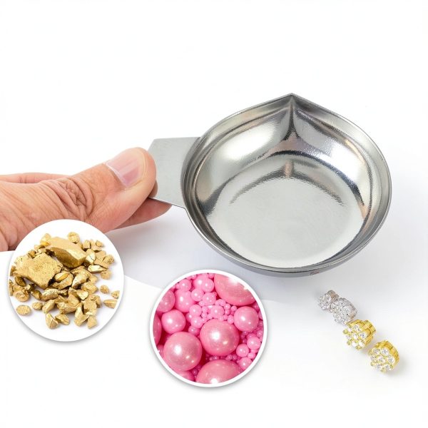 Aysatogc Stainless Steel Scale Pan 2pcs Heavy Duty-3