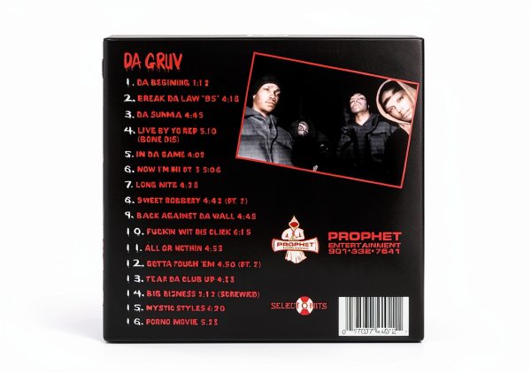 Prophet Records Southern Rap CD MFR097037440121 1995 Release-1