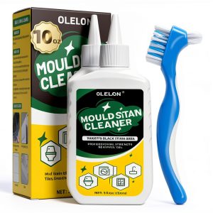 Stain Remover Gel 2 Pack OLELON Grout Cleaner with Brush Deep Clean-0