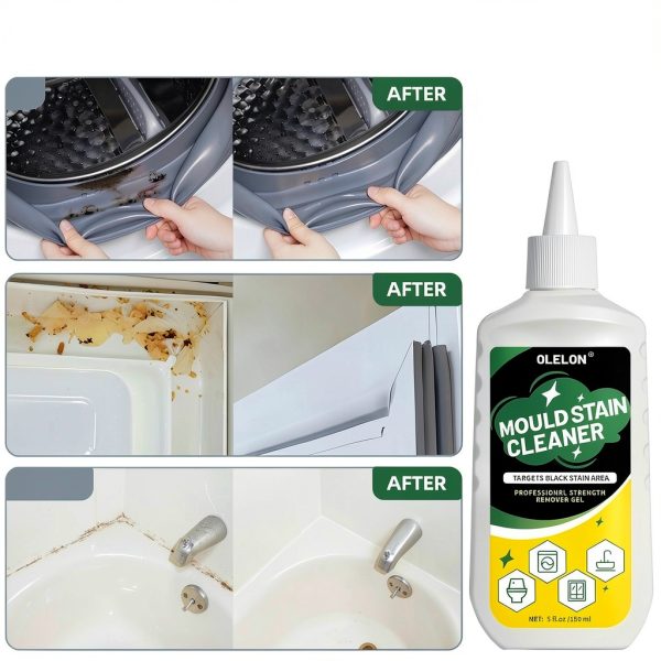 Stain Remover Gel 2 Pack OLELON Grout Cleaner with Brush Deep Clean-3