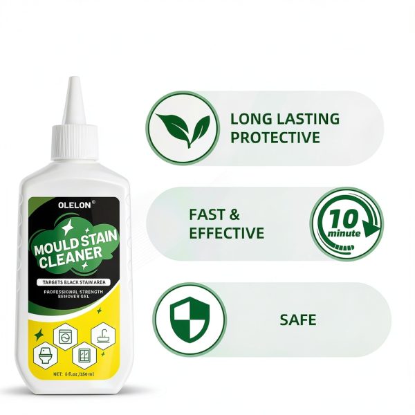 Stain Remover Gel 2 Pack OLELON Grout Cleaner with Brush Deep Clean-4
