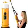 Electric Spin Scrubber Qimedo Brush with 45" Yellow Handle-4