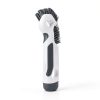 Grout Cleaning Brush Lumkew V‑Shape Stiff Tile Scrubber, Black-5