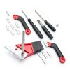 Grout Removal Tool Zhichengbosi Remover with Angled Head & 5 Blades-5