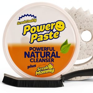 Power Paste Natural Cleaner Bundle - Grout Cleaner with Sponge-0
