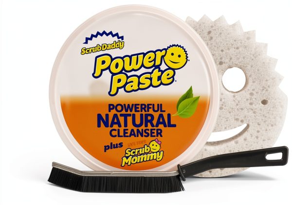 Power Paste Natural Cleaner Bundle - Grout Cleaner with Sponge-0