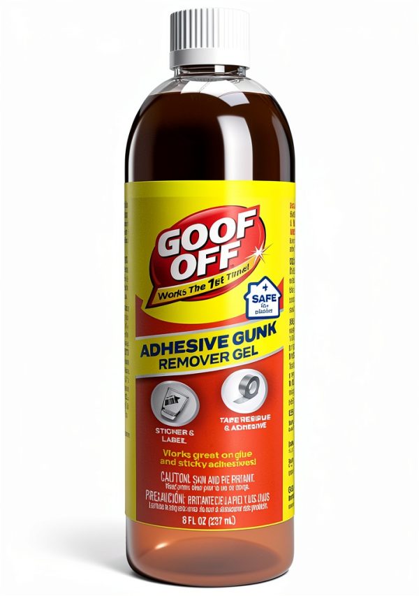 Goof Off Adhesive Gunk Remover 8 fl oz Hard Surface Adhesive Remover-0